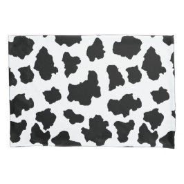 Gepunktete MOO-Kuh-Holländer-Holstein-Tier-Stellen Kissenbezug