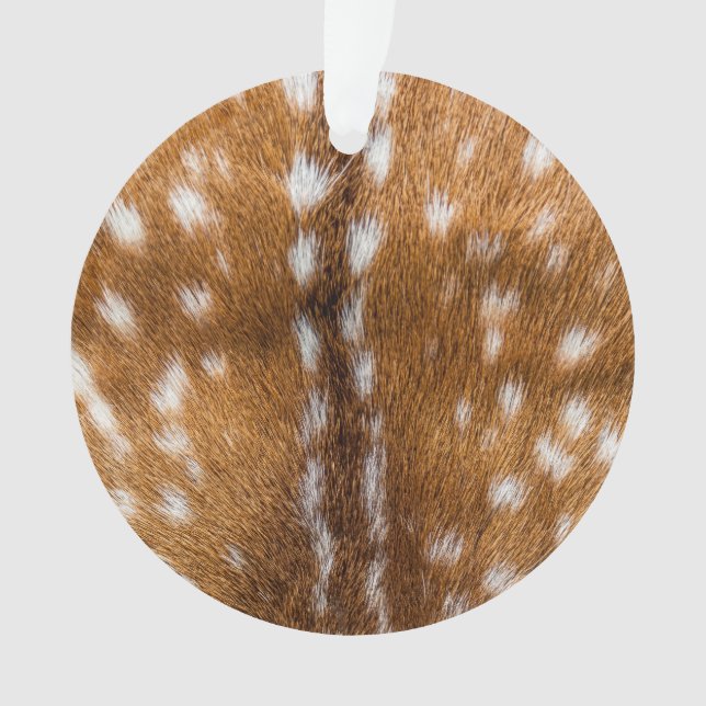 Gepunktete Rotwildpelzbeschaffenheit Ornament (Vorderseite)