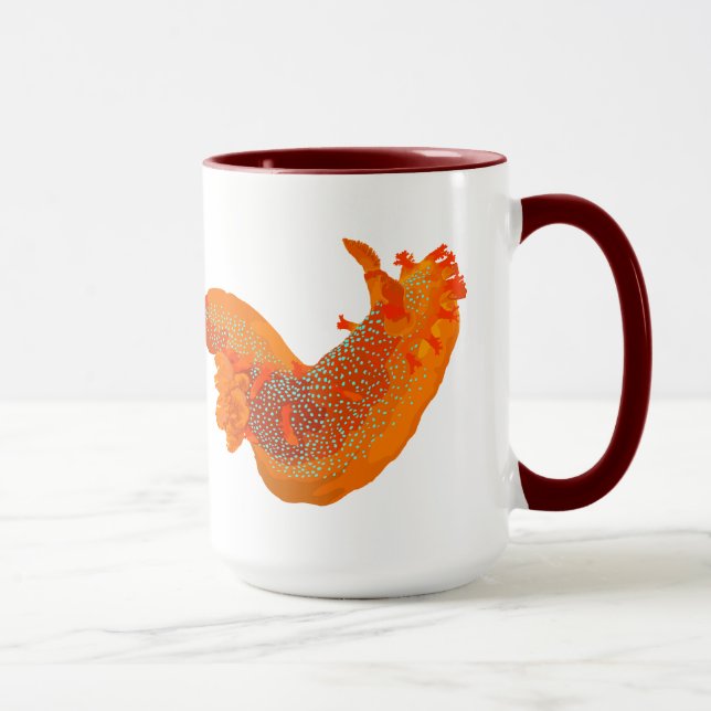 Gepunktete Triopha Schnecken-Tasse Tasse (Rechts)