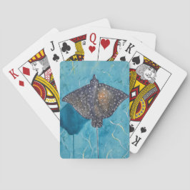 Gepunkteter Adler Stingray - Ozean Spielkarten