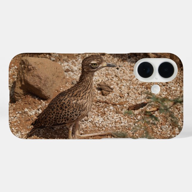 Gepunkteter Bush-Thick-Knee-Fall iPhone 16 Hülle (Rückseite (Horizontal))