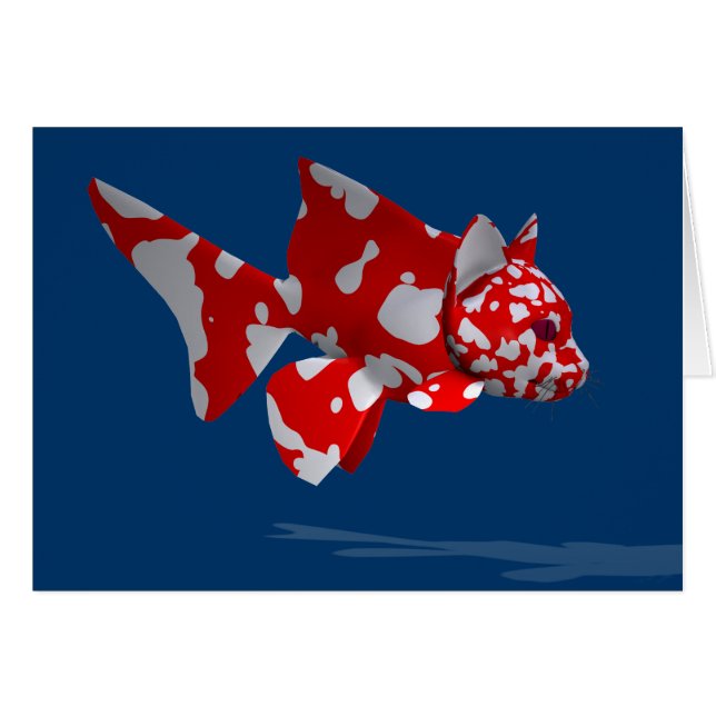 Gepunkteter Fisch (Vorderseite (Horizontal))