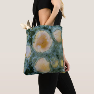 Gepunkteter Ozean-Jasper Tasche