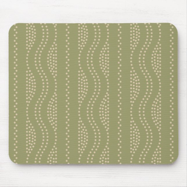 gepunkteter Pfad Mousepad (Vorne)