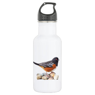 GEPUNKTETER TOWHEE EDELSTAHLFLASCHE