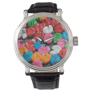 Gequetschter Kaugummi Armbanduhr