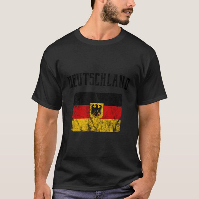 Ger Flag Deutschland T-Shirt (Vorderseite)