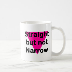gerade aber nicht Enge Kaffeetasse