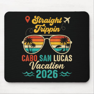 Gerade auf Reisen cabo san lucas 2026 Familie Somm Mousepad