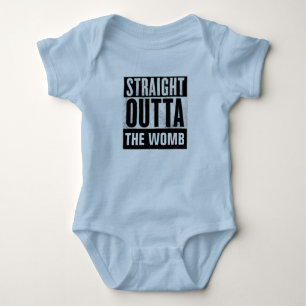 GERADE AUS DER GEBÄRMUTTER, BABY T-Shirts