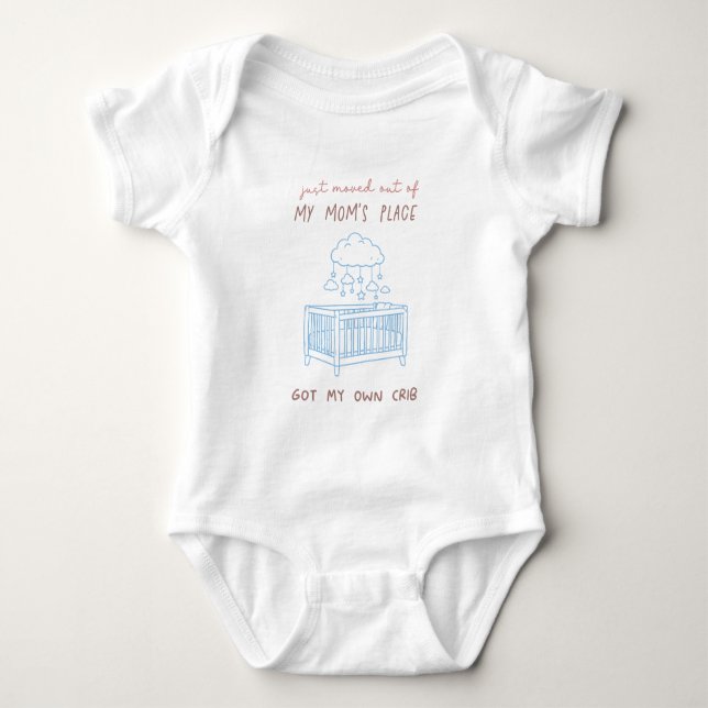 Gerade ausgezogen baby strampler (Vorderseite)