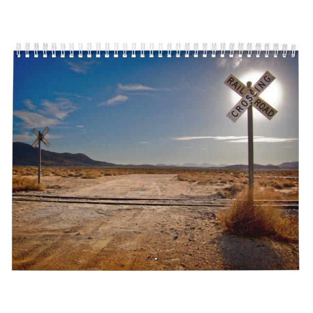 Gerade Bahn-Eisenbahn-Kalender Kalender (Titelbild)