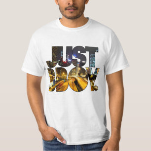 gerade bboy - Stadthintergrund T-Shirt