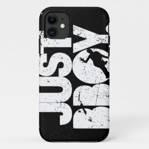 gerade bboy - Weiß beunruhigt Case-Mate iPhone Hülle