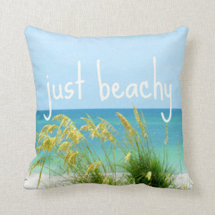 Gerade Beachy Zitat-Kissen Kissen