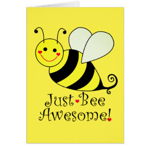 Gerade Bienen-fantastische niedliche gelbe
