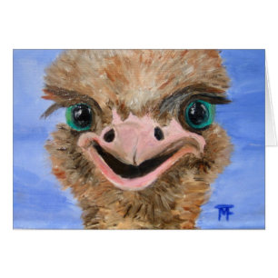 Gerade checkin - Geeting Karte