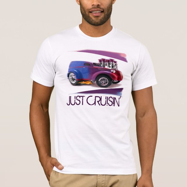 Gerade Cruisin T-Shirt (Vorderseite)