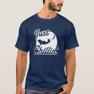 Gerade der T - Shirt Chillin Männer