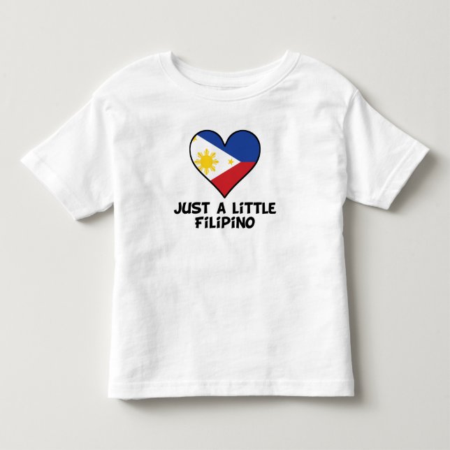 Gerade ein kleines Filipino Kleinkind T-shirt (Vorderseite)