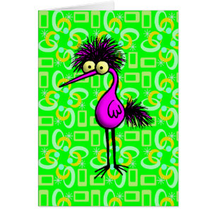 Gerade ein Vogel