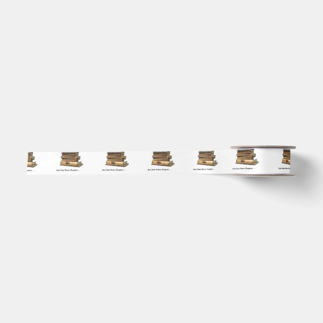 Gerade ein weiteres Kapitel Satinband (Vorderseite)