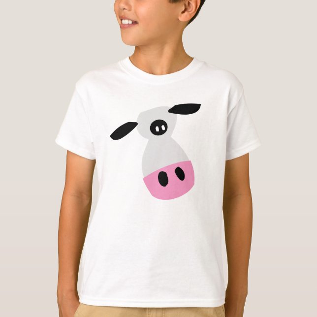 Gerade eine Kuh T-Shirt (Vorderseite)