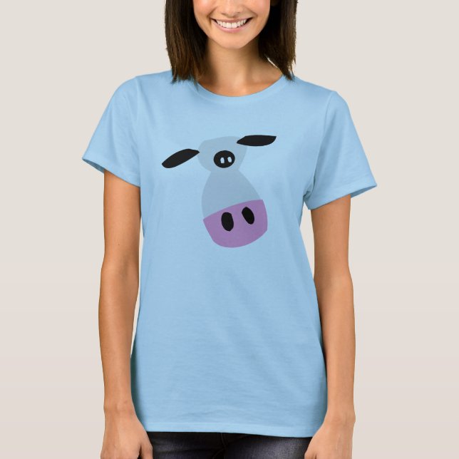 Gerade eine Kuh T-Shirt (Vorderseite)