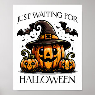 Gerade für Halloween Summer Spookkin Pumpkin Gewar Poster