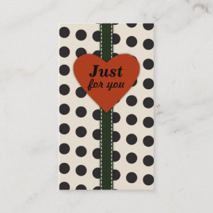 Gerade für Sie Visitenkarten Visitenkarte