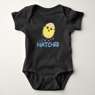 Gerade gehackter Niedlicher Kick Black Baby Bodysu Strampler