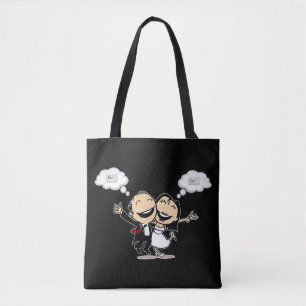 Gerade geheiratet tasche