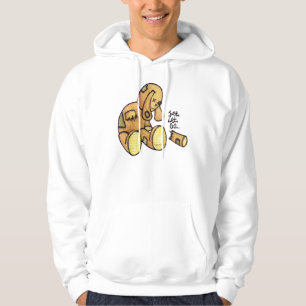 Gerade gelassen gehen Graffiti-CharakterHoodie Hoodie