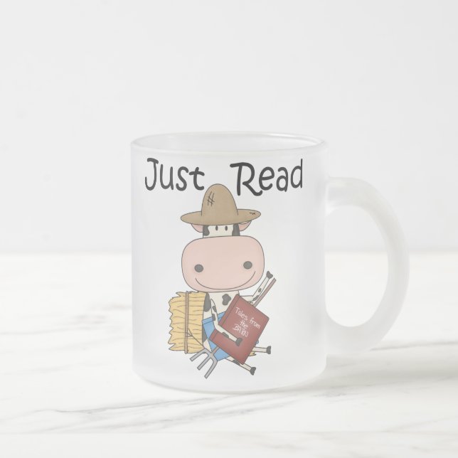 Gerade gelesen mattglastasse (Rechts)