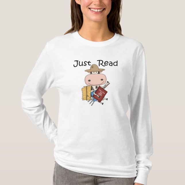 Gerade gelesen T-Shirt (Vorderseite)