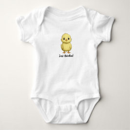 Gerade Hatted Baby Chick Baby Bodysuit Baby Strampler