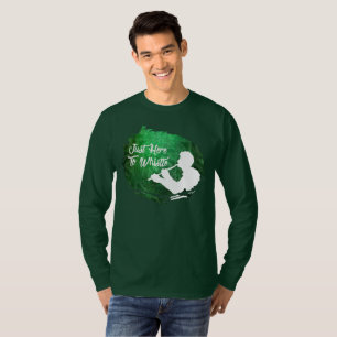 Gerade hier die Hülsen-Shirt der Männer pfeifen T-Shirt