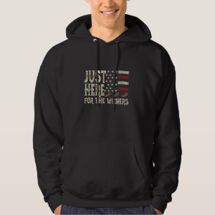 Gerade hier für die Dackeln 4. Juli USA Flag Hot Hoodie