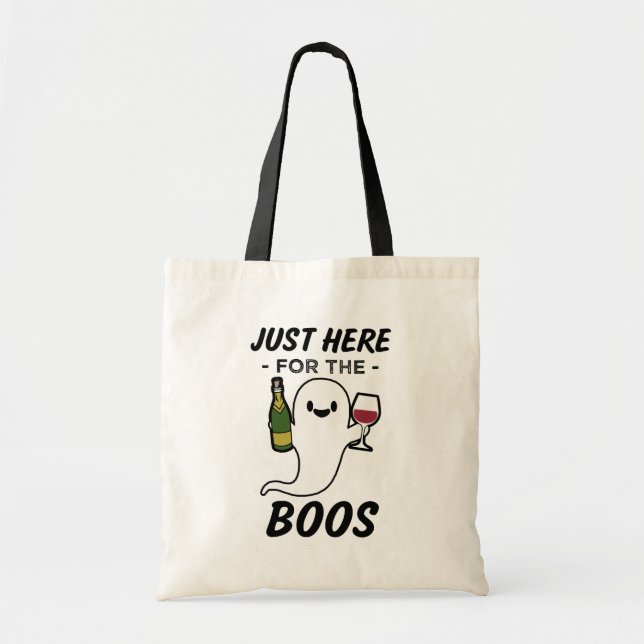 Gerade hier für die Halloween-Tasche Wein der Boos Tragetasche (Vorne)