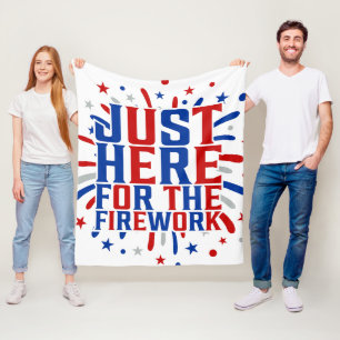 Gerade hier für Feuerwerke lustig für ein Paar Fleecedecke