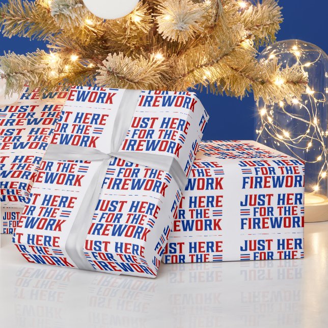 Gerade hier für Feuerwerke lustig für ein Paar Geschenkpapier (Feiertage)