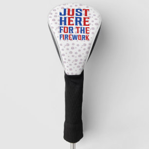 Gerade hier für Feuerwerke lustig für ein Paar Golf Headcover