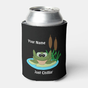 Gerade kann Chillin Frosch cooler Dosenkühler