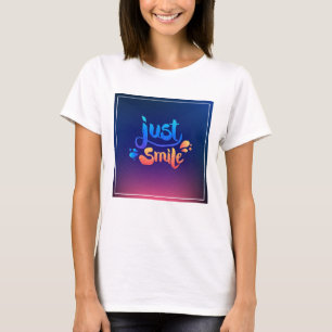 Gerade Lächeln T-Shirt