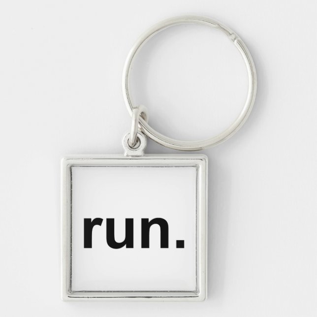 Gerade Lauf Schlüsselanhänger (Vorne)