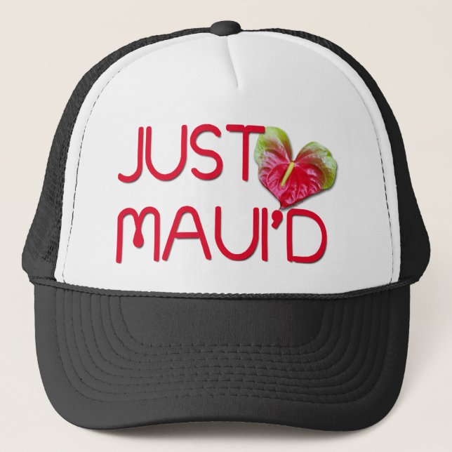 Gerade Maui'd Truckerkappe (Vorderseite)