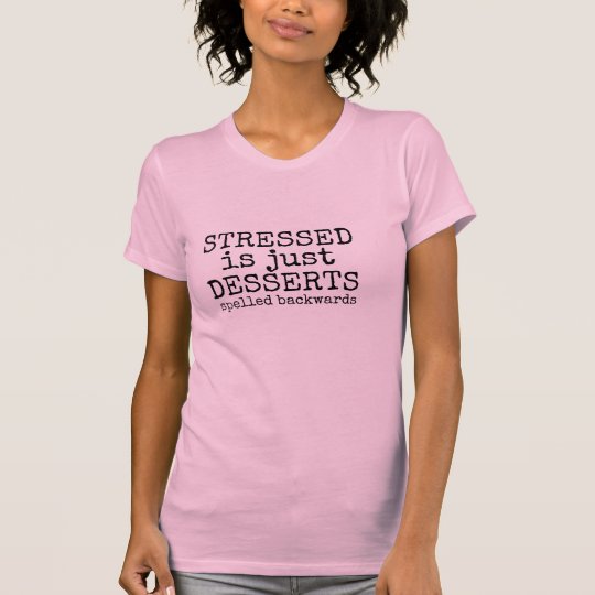 gerade Nachtische betont lustiger T-Shirtentwurf T-Shirt