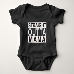 Gerade Outta Mutter Baby Bodysuit Baby Strampler
