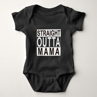 Gerade Outta Mutter Baby Bodysuit Strampler
