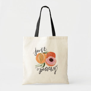 Gerade pfirsichfarbene Taschen-Tasche Tragetasche